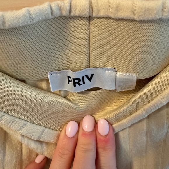 Shop the Priv Ribbed Skirt - Picture 2 of 3